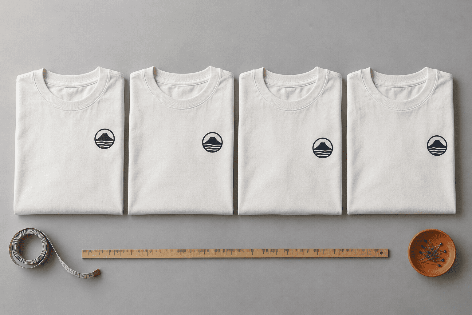 Tシャツのプリント位置